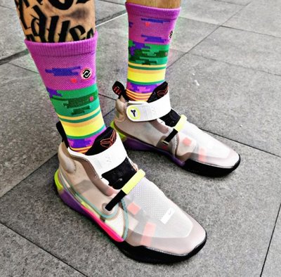 NIKE KOBE AD NXT FF QUEEN 透明 白彩 時尚 機能 實戰 低幫 慢跑鞋 CD0458-002 男