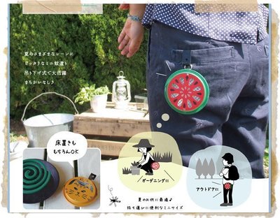 【Wendy Kids】日本進口 DECOLE 攜帶式迷你蚊香盒 青蛙 粉紅豬 西瓜 柴犬 企鵝