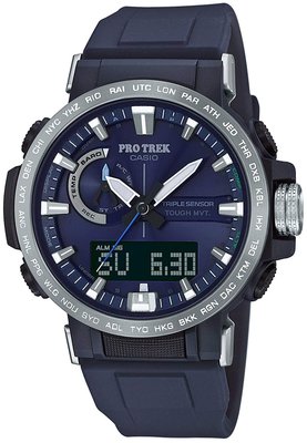 日本正版 CASIO 卡西歐 PROTREK PRW-60-2AJF 電波錶 男錶 手錶 太陽能充電 日本代購