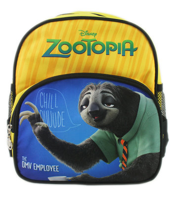 【卡漫迷】 特價190 (原價380)  動物方城市 樹懶 後背包 ㊣版 書包 幼兒 兒童 Zootopia 可愛動物
