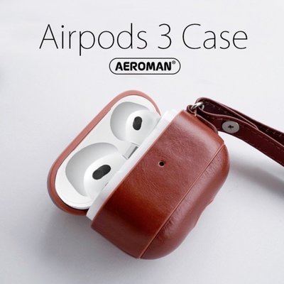 ICARER airpods 3 airpods3 手腕版 防摔 皮革 保護殼 apple 軍規 保護套 pro 3代