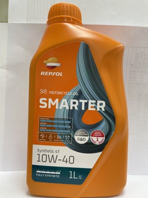 【油大亨】《REPSOL》SMARTER SYNTHETIC 4T 10W-40 全合成機油