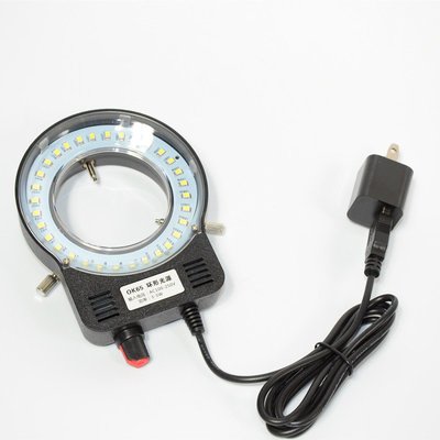 USB插頭100-240V 或5V正白光貼片LED燈珠顯微鏡環形光源 環型燈 W58 [67512]
