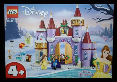 (STH)2020年  LEGO 樂高 Disney Princess 迪士尼公主-貝兒的城堡冬季慶典  43180