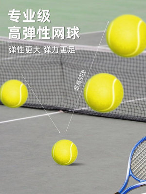 網球拍迪卡儂代工網球訓練器單人打帶線回彈自練神器初學者一個人網球拍