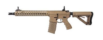 【BCS武器空間】G&amp;G 怪怪 CM16 SRXL DST AEG 電動槍 電槍 沙色-GGCM16SRXLDST