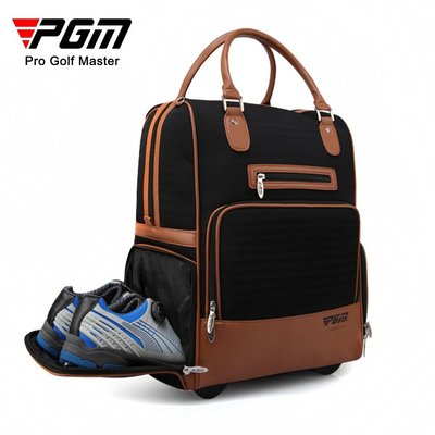 促銷打折PGM  廠家直供 高爾夫衣物包 男士大容量行李袋 拉桿滑輪衣物包神奇悠悠