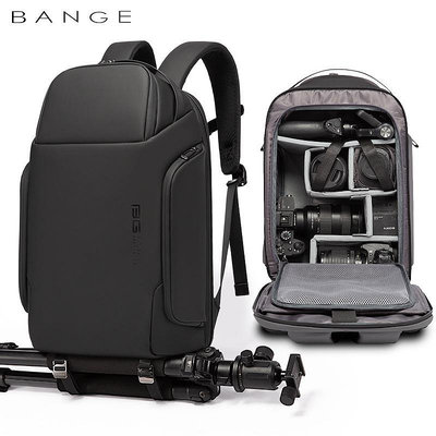 BANGE新品攝影包雙肩包男士旅行多功能無人機背包商務相機電腦包後背包 商務後背包 電腦後背包 登山包