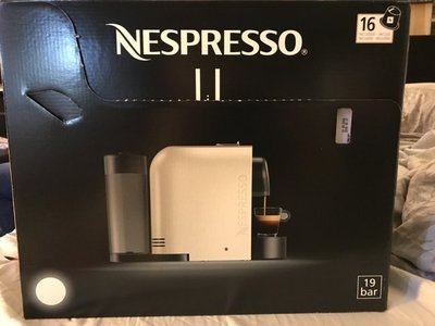 (全新台灣雀巢公司貨)雀巢 NESPRESSO U C50 白色膠囊咖啡機(原價6800元)附贈16顆膠囊