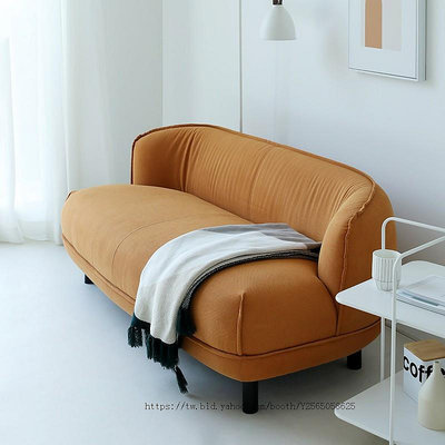 現代簡約布藝沙發雙人座 北歐小戶型沙發 整裝客廳家用沙發