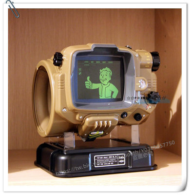 P D X模型館 現貨 Bethesda原廠游戲周邊 fu 射4 嗶嗶小子 Pip Boy Fallout 4