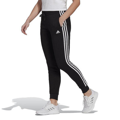 Adidas Fleece 3-Stripes Pants 女款 長褲 口袋 內刷毛 GM5551