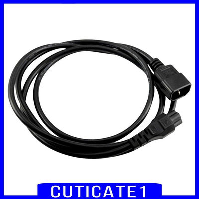 熱賣 [CuticatecbTW] 3x0.75毫米IEC 320 C14至C5 AC電源延長線轉換器,用於PDU UP新品 促銷