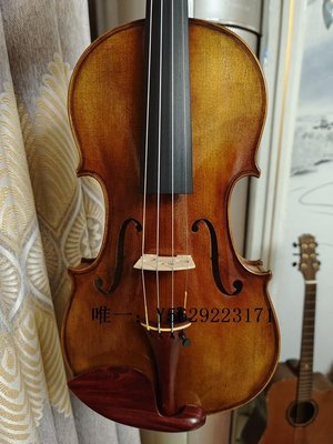 小提琴歐料斯式獨板小提琴 油性漆手工小提琴 溫暖甜美仿古手拉琴