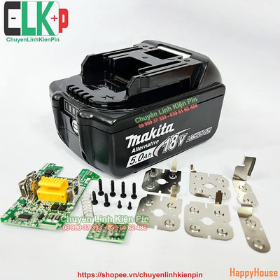 快樂屋HappyHouse[2H Nsz] Makita 18V 5A 電池更換電路盒,zin 至 ML3 帶鋅充電電路 (Bl64 _ 297)