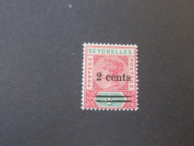 【雲品10】塞舌爾Seychelles 1902 Sc 33 MH 庫號#B535 88697