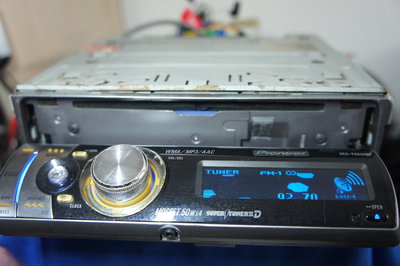 典藏音響"PIONEER"DEH-P6850MP先鋒牌50W*4 CD/MP3/aux 換片箱日本高清主機(2手)泰國製