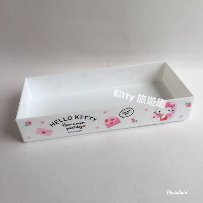 [Kitty 旅遊趣] Hello Kitty 收納盒 文具盒 小物收納盒 凱蒂貓