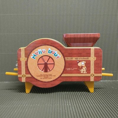 [ 三集 ] 公仔 風鼓車 造型鐵盒  長約:20公分  材質: 金屬 K10