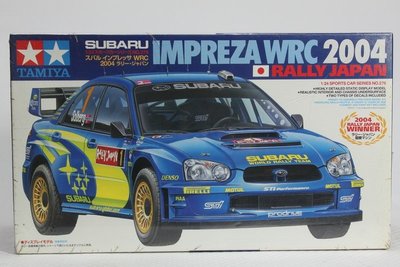 【統一模型玩具店】TAMIYA 田宮 《SUBARU車系 IMPREZA WRC 2004》 1:24 # 24276【缺貨】