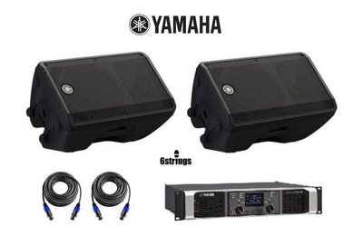 【六絃樂器】全新 Yamaha PX3 + CBR12*2 舞台監聽喇叭組合 / 舞台音響設備 專業PA器材