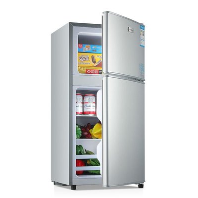 志高冰箱家用小型迷你雙門三門冰箱宿舍家用租房冷藏冷凍大容量