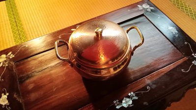 日本製燕市手工捶目銅鍋泡麵拉麵湯鍋碗壽喜燒小火鍋 非德國wmf法國Mauviel