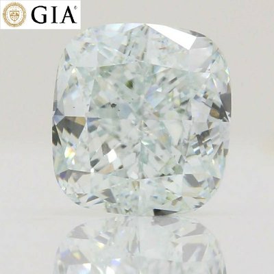 【台北周先生】搶手藍鑽！天然Fancy藍色鑽石 1.31克拉 Even分布 座墊切割 送GIA證書