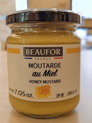 蜂蜜芥茉醬 HONEY MUSTARD - 200g BEAUFOR 堡芙 穀華記食品原料