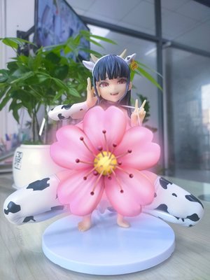 【紫色風鈴】美少女系列Native FROG 奶牛妹 四條寺愛莉 模型 擺件盒裝 港版 無證