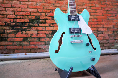 音箱設備Ibanez AS63 雙缺角 半空心 電吉他 四色可選 搖滾爵士音響配件