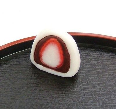 愛買JAPAN❤日本超可愛日本食玩磁鐵 雕魚燒 草莓大福 米果 烤丸子 麵包 造型磁鐵 現貨