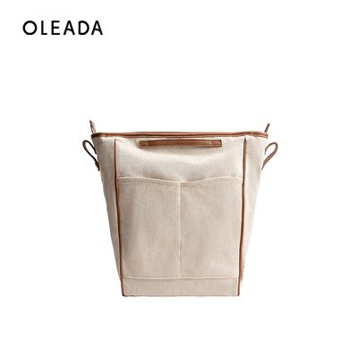 OLEADA內置收納包適配大號水桶包大容量輕便內膽包通勤帆布包包女大優惠