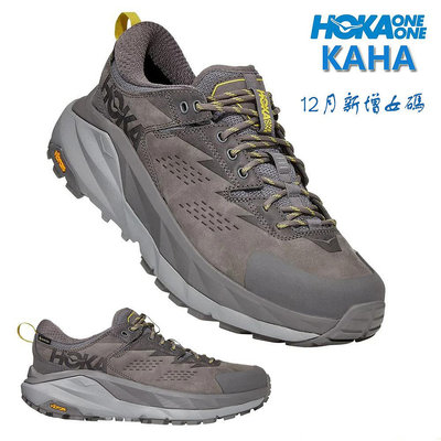 限時 正貨HOKA ONE ONE Kaha Low GTX 男 健行鞋 戶外男鞋 登山鞋 防水機能男鞋 牛巴革 厚底 【小潮人】