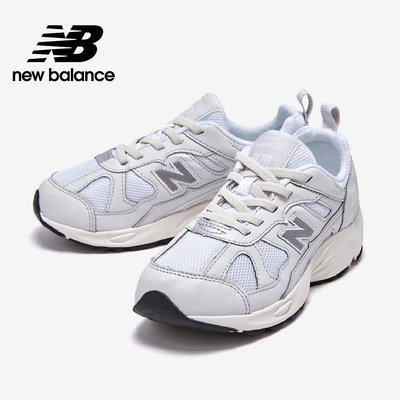 【New Balance】 NB 童鞋_中性_銀白色_PV878KN1-W楦 878