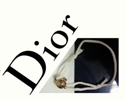 Dior 迪奧 金色零錢包造型 限量 手鍊 附白色絨布袋