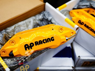 德朋國際 / ㊣ AP cp-7040 六活塞卡鉗組 客制卡鉗顏色brembo 黃色式樣