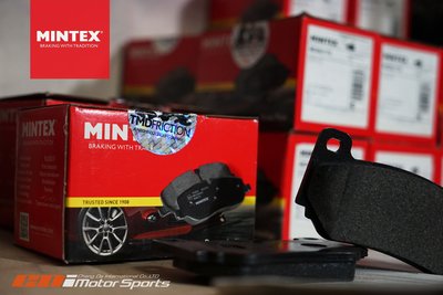 英國 MINTEX 紅盒 運動版來令片 TMD雷射貼紙 各車款對應規格 歡迎詢問 / 制動改