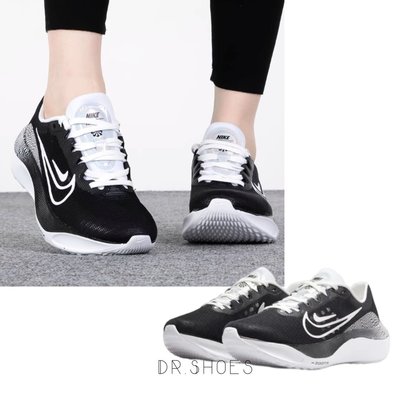 【Dr.Shoes 】免運 Nike WMNS ZOOM FLY 5 PRM 簡約 基本款 慢跑鞋 DR9963-001