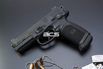 【BCS生存遊戲】送瓦斯BB彈防塵袋 CYBERGUN FNX45黑 瓦斯手槍FN真槍廠授權刻印-CYBERGS003