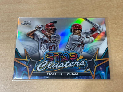 2023 Topps Cosmic Chrome Shohei Ohtani 大谷翔平 / Mike Trout Star Clusters