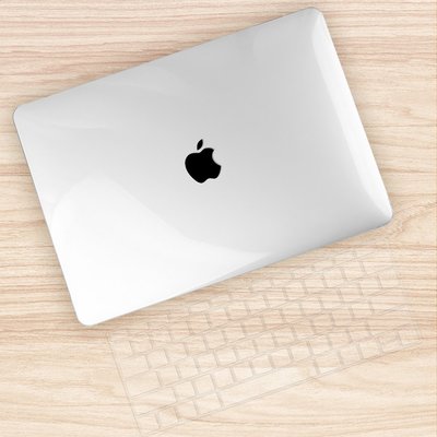 光面透明水晶殼 送鍵盤膜 新款Macbook Pro 13 15 touch bar Macbook Air 2020