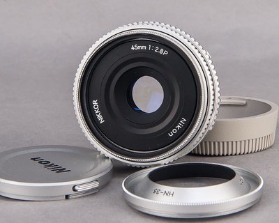9.9成新 Nikon AI Nikkor 45mm F2.8P餅乾鏡