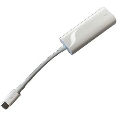 轉換線全新白色蘋果Thunderbolt雷電3轉2轉換器轉接頭MC914顯示器數據線
