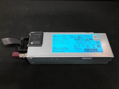 HPE DL380 G9 Power Supply 伺服器 電源供應器 723595-101 500W 新古販售