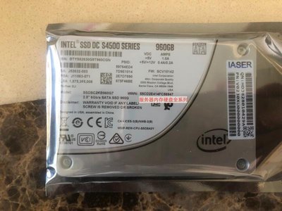 浪潮 NF5270 NF5280 M3 M4 M5 固態硬碟 S4500 960G SATA SSD 2.5