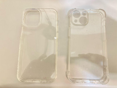 (二手)iPhone 13 mini 透明手機殼（2個透明殼一起共10元）