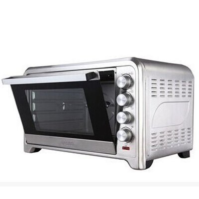 5Cgo【宅神】含稅會員有35261965685 70L升大容量商用烘焙電烤箱獨立控溫蛋糕面包烤箱 (插220V電)
