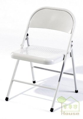 [家事達] 台灣OA-352-9 鐵椅面折合椅-灰 特價