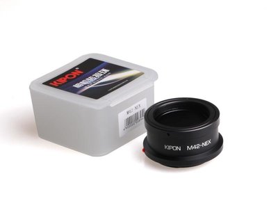 Kipon 有擋板 有檔板 M42 ZEISS PENTAX鏡頭轉Sony NEX E卡口相機身轉接環 A6500 A9